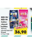 RED 44 JEDNORÁZOVÁ HOLÍTKA
