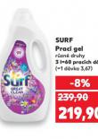 SURF PRACÍ GEL
