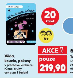 VDA, KOUZLA, POKUSY