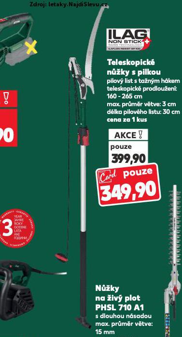 TELESKOPICK NَKY S PILKOU