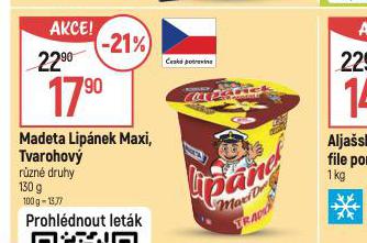 MADETA LIPNEK MAXI, TVAROHOV