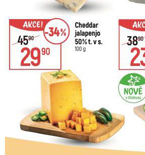 CHEDDAR JALAPENJO 50%