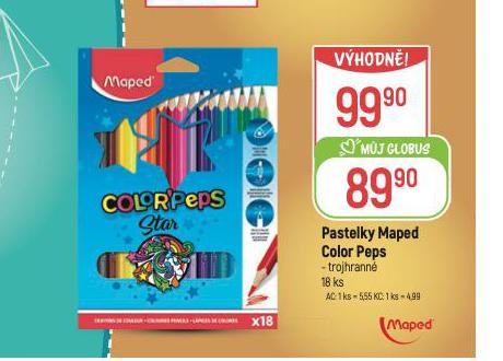 PASTELKY MAPED COLOR PEPS