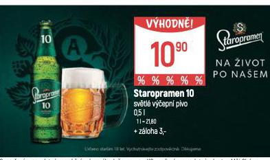 PIVO STAROPRAMEN 10