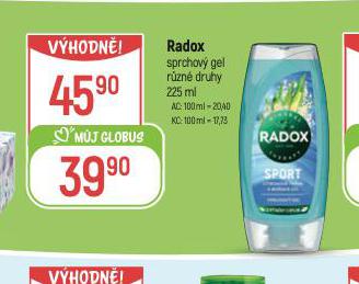 RADOX SPRCHOV GEL