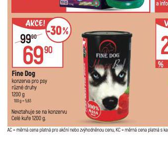 FINE DOG KONZERVA PRO PSY