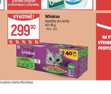 WHISKAS KAPSIKY PRO KOKY