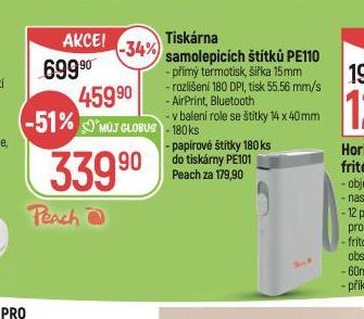 TISKRNA SAMOLEPICCH TTK