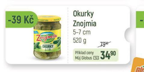 OKURKY ZNOJMIA