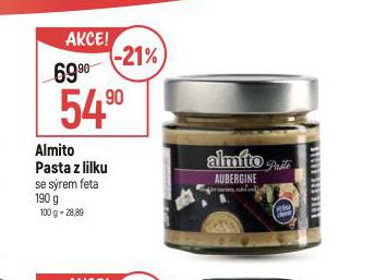 ALMITO PASTA Z LILKU