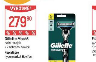 GILLETTE MACH3 HOLIC STROJEK