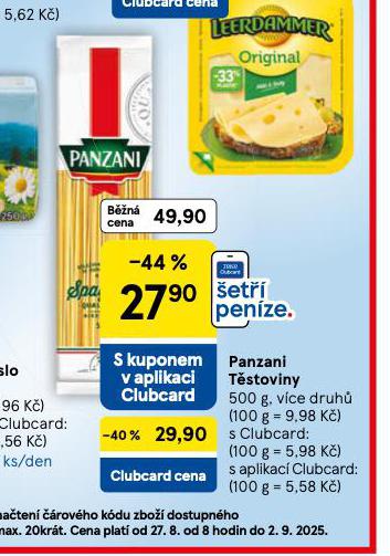 PANZANI TSTOVINY