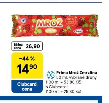 PRIMA MRO ZMRZLINA