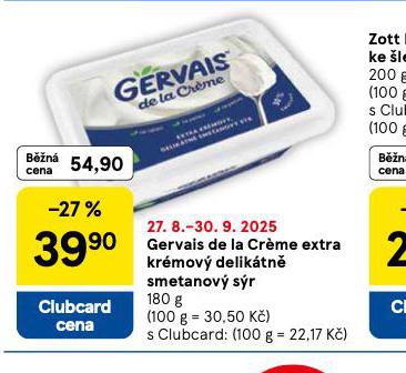 GERVAIS DE LA CRME EXTRA KRMOV DELIKTN SMETANOV SR
