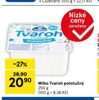 MILKO TVAROH POLOTUN