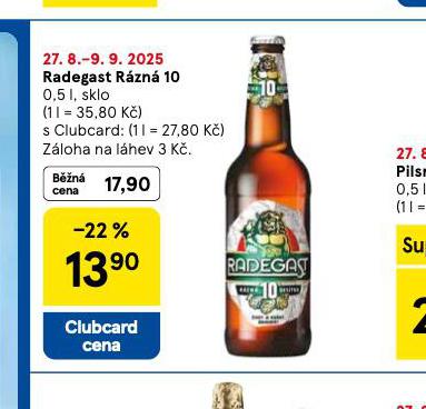PIVO RADEGAST RZN 10