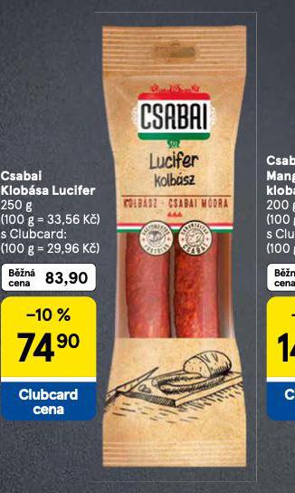 CSABAI KLOBSA LUCIFER