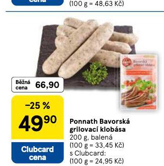 PONNATH BAVORSK GRILOVAC KLOBSA