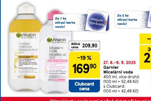 GARNIER MICELRN VODA