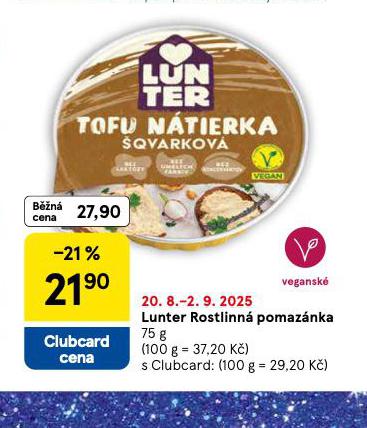 LUNTER ROSTLINN POMAZNKA