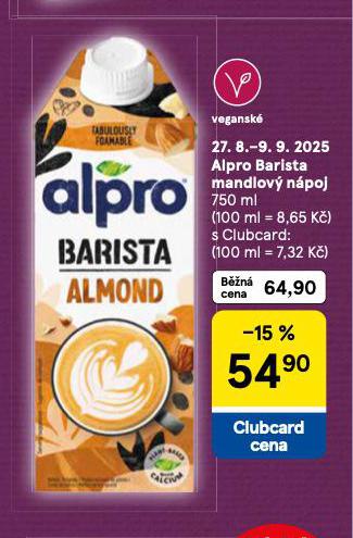 ALPRO BARISTA MANDLOV NPOJ