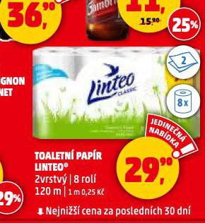 LINTEO TOALETN PAPR