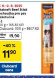 VITAKRAFT BEEF STICKS POCHOUTKY PRO PSY