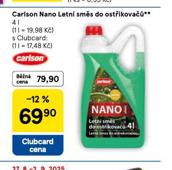 CARLSON NANO LETN SMS DO OSTIKOVA