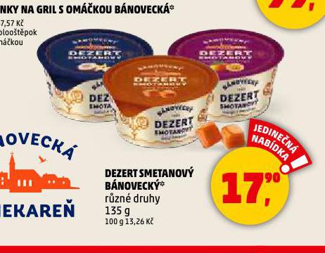 DEZERT SMETANOV BNOVECK