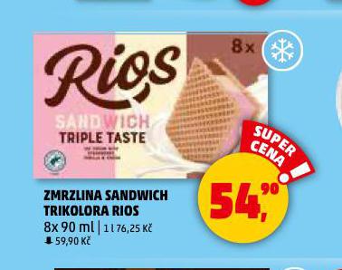 ZMRZLINA SANDWICH TRIKOLORA RIOS