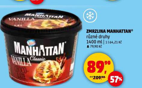 MANHATTAN ZMRZLINA