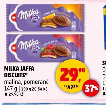MILKA JAFFA BISCUITS