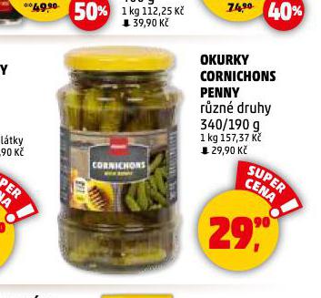 OKURKY CORNICHONS