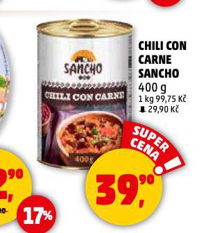 CHILI CON CARNE SANCHO
