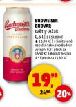 PIVO BUDWEISER BUDVAR