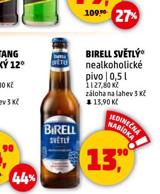 BIRELL NEALKOHOLICK PIVO