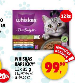 WHISKAS KAPSIKY PRO KOKY