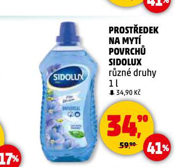 SIDOLUX PROSTEDEK NA MYT POVRCH