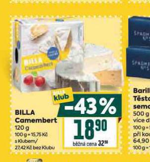 BILLA CAMEMBERT