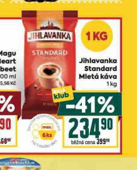 JIHLAVANKA STANDARD MLET KVA