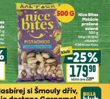 NICE BITES PISTCIE PRAEN SOLEN