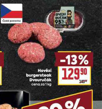 HOVZ BURGERSTEAK DVOURUK