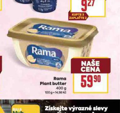 RAMA PLANT BUTTER