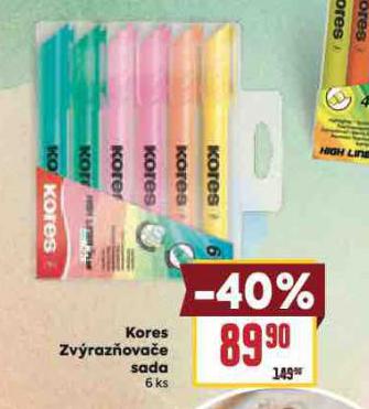 KORES ZVRAZOVAE SADA