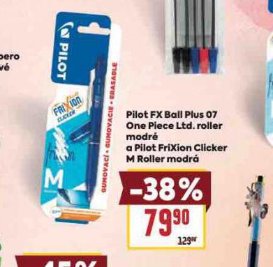 PILOT FRIXION BALL PLUS