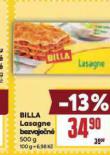 BILLA LASAGNE BEZVAJEN
