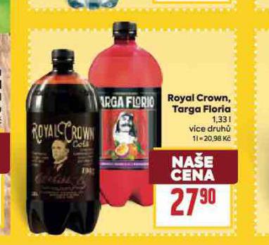 ROYAL CROWN, TARGA FLORIA