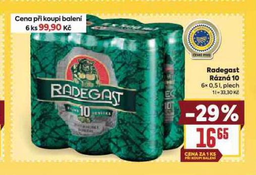 PIVO RADEGAST RZN 10