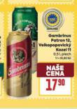 PIVO GAMBRINUS PATRON 12