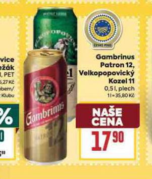 PIVO VELKOPOPOVICK KOZEL 11